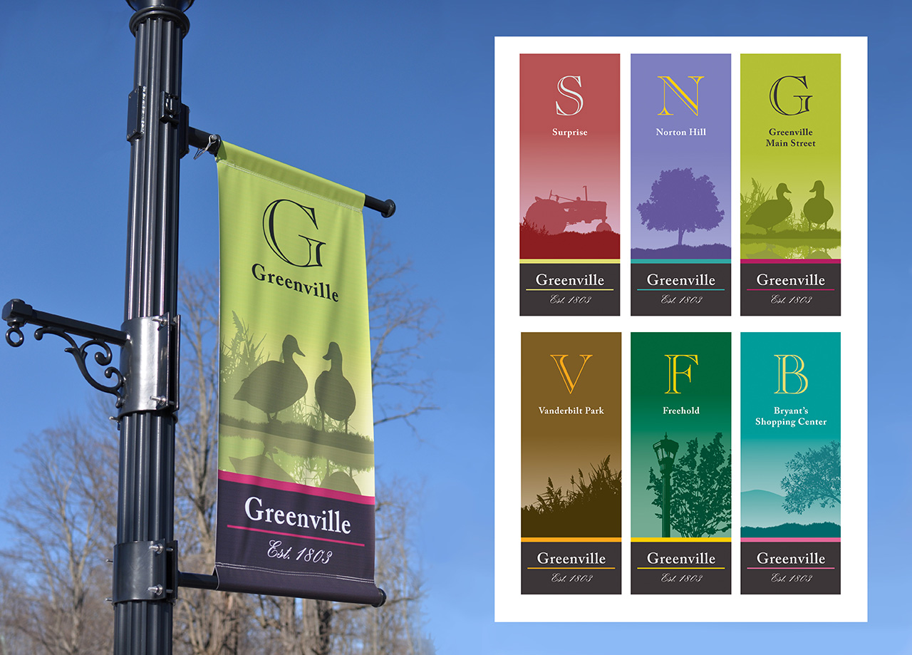 Town banners 